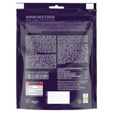 Adventuros venison wild flavour strips 90g, imported from the UK