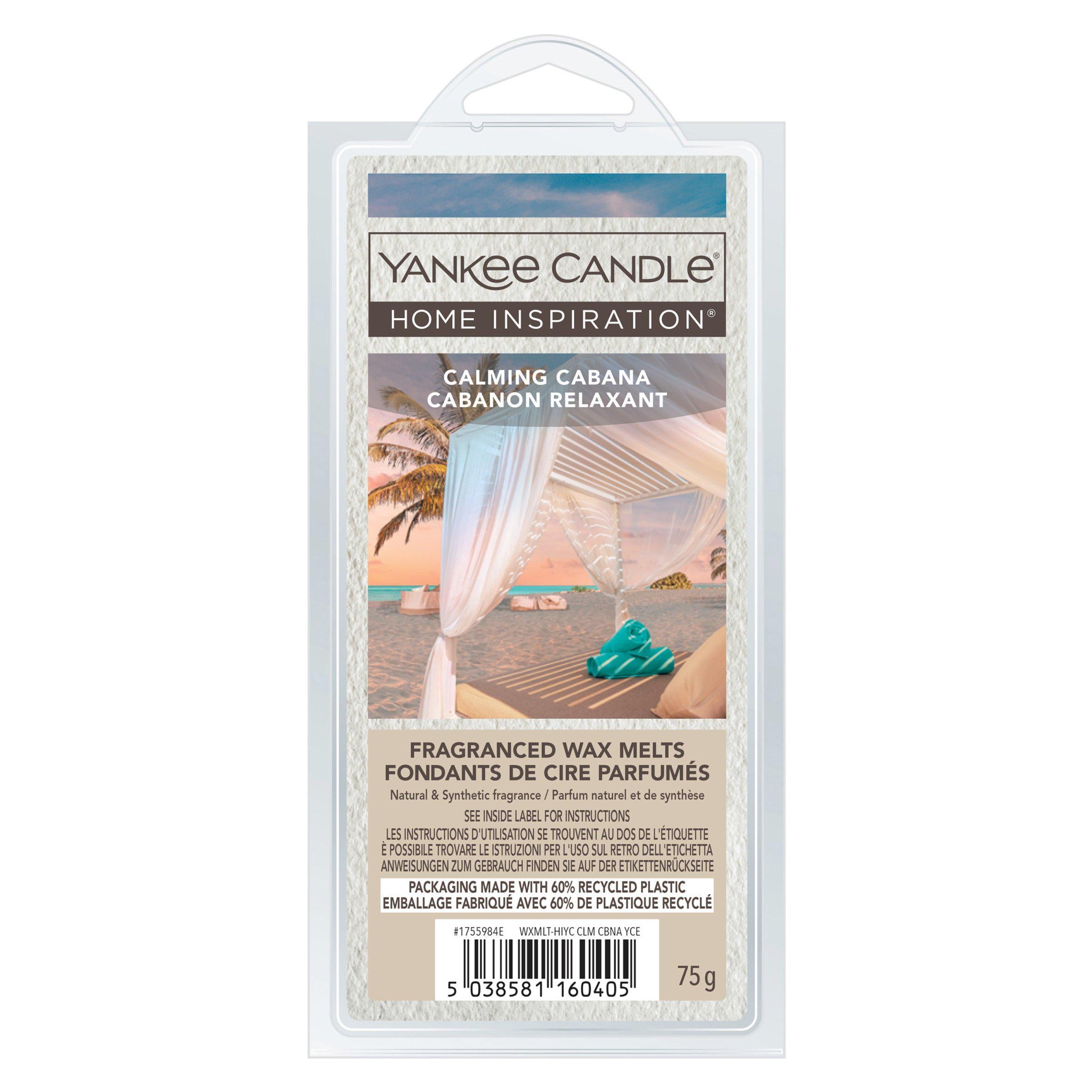 Yankee Calming Cabana wax melts 75g - British product