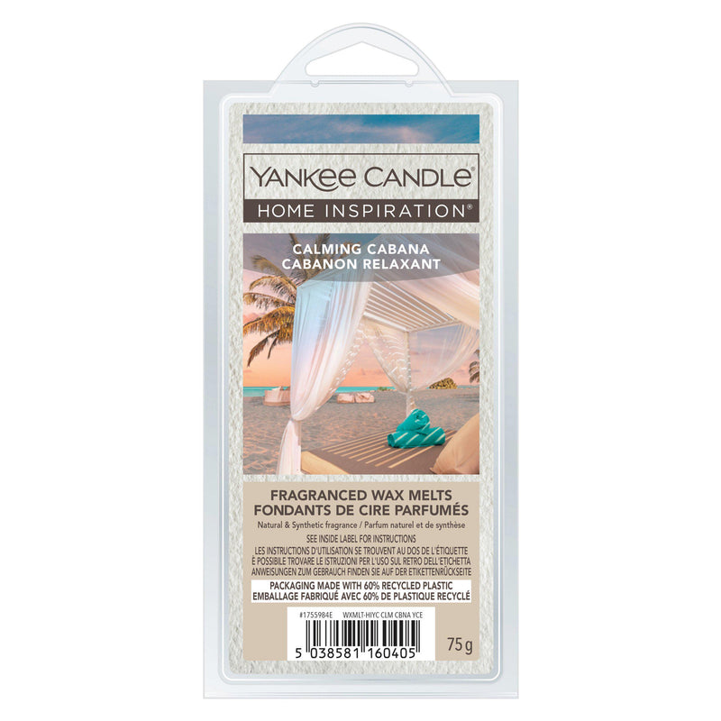 Yankee Calming Cabana wax melts 75g - British product