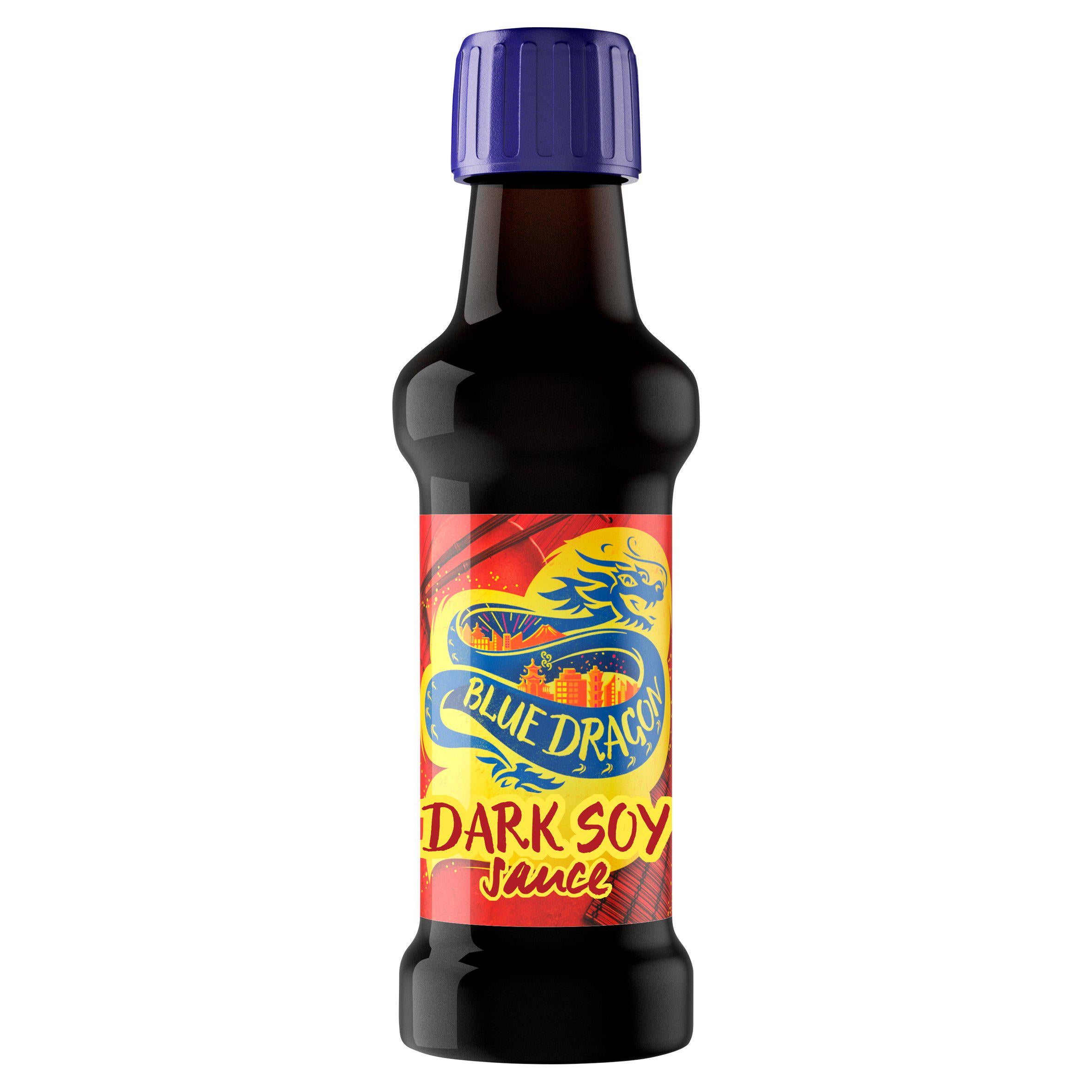 Blue Dragon dark soy sauce 150ml - British product