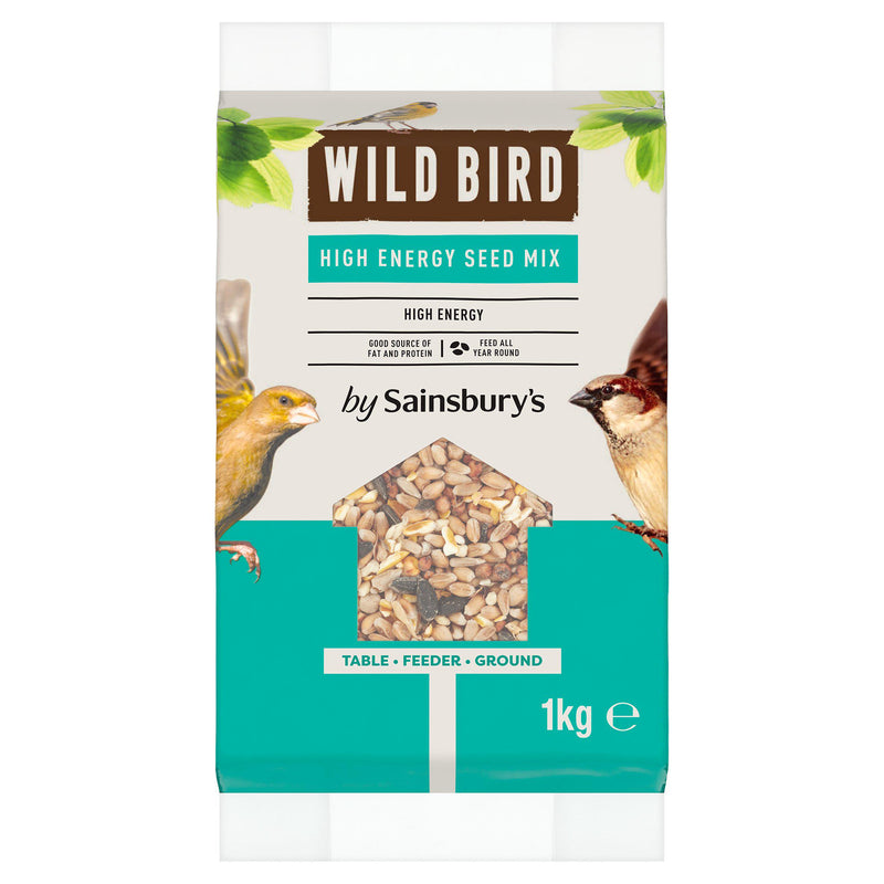 Sainsbury's wild bird high energy seed mix 1kg - British product