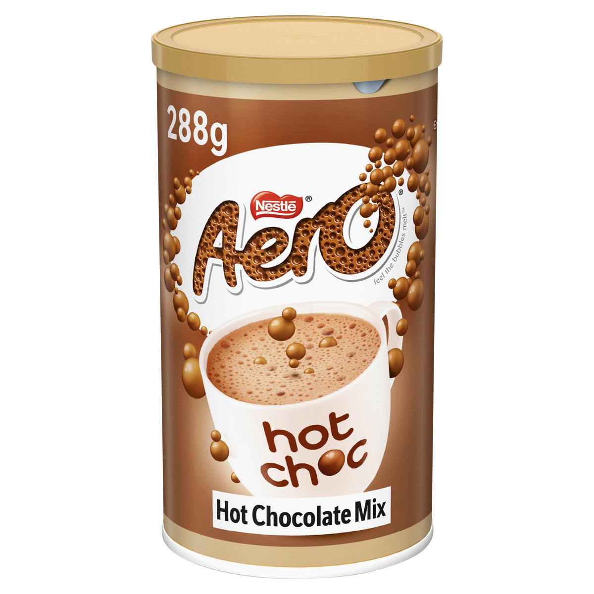Aero Instant Hot Chocolate Powder Jar 288g - British product