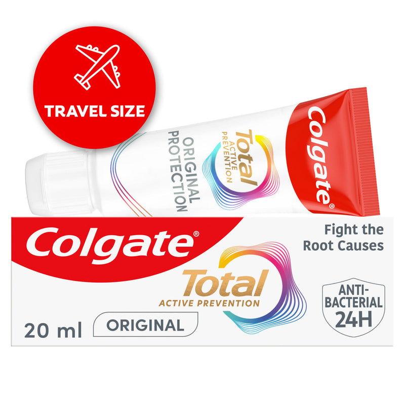 Colgate Total toothpaste travel size 20ml (British brand)