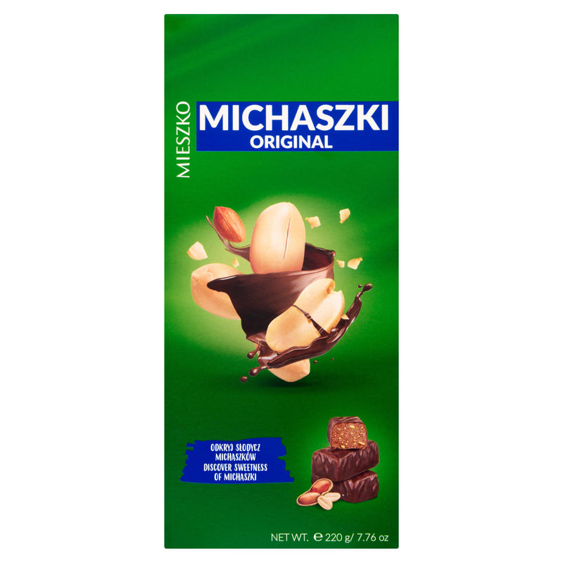 Mieszko Michaszki Peanut Sweets 220g, imported from the UK