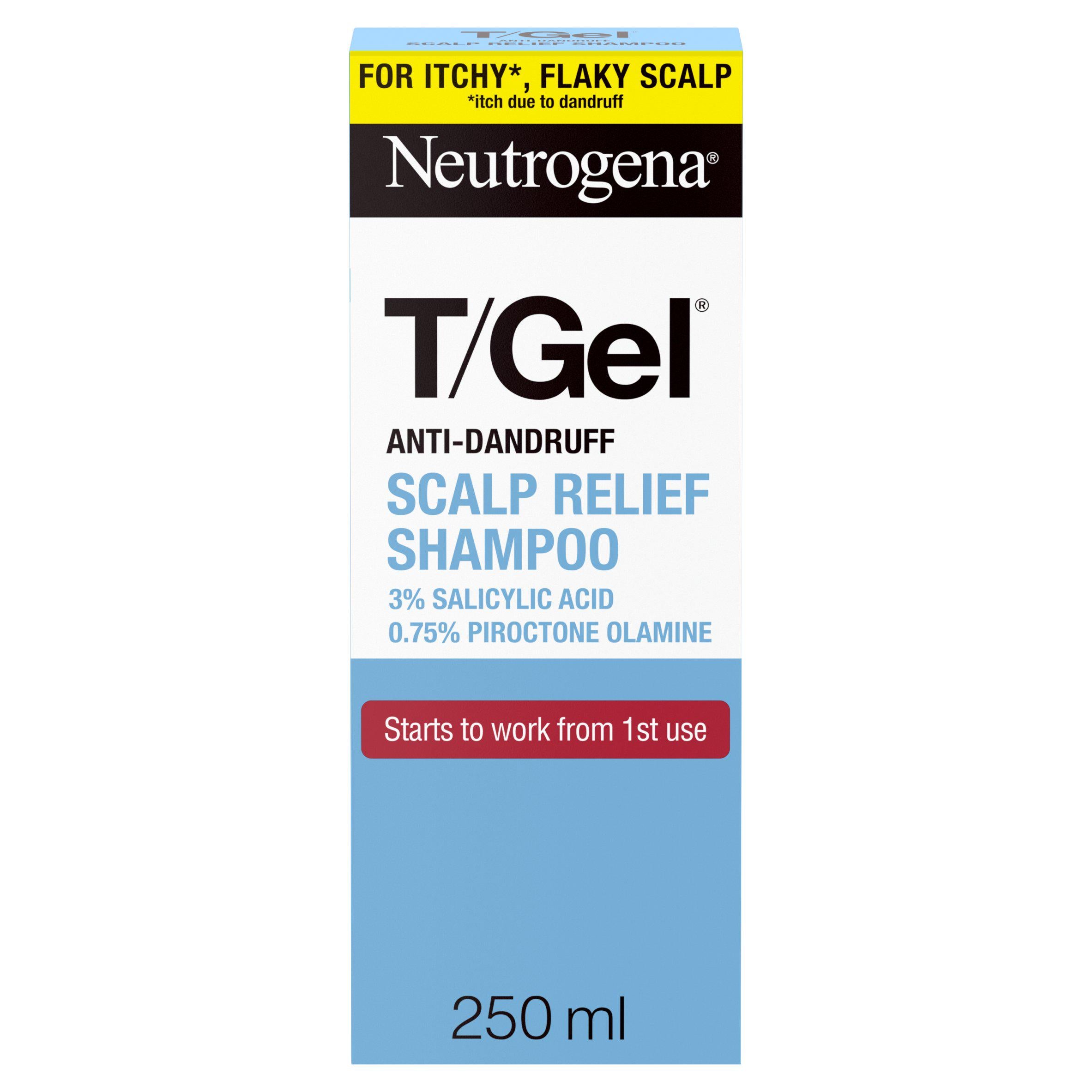 Neutrogena T/Gel anti dandruff shampoo 250ml, UK version