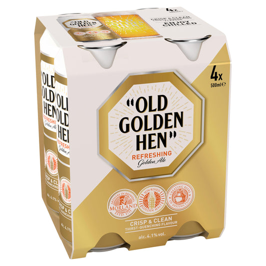 Old Golden Hen Refreshing Golden Ale x4 500ml GOODS Sainsburys   