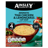 Ainsley Harriott Thai chicken lemongrass cup soup 80g (British brand)