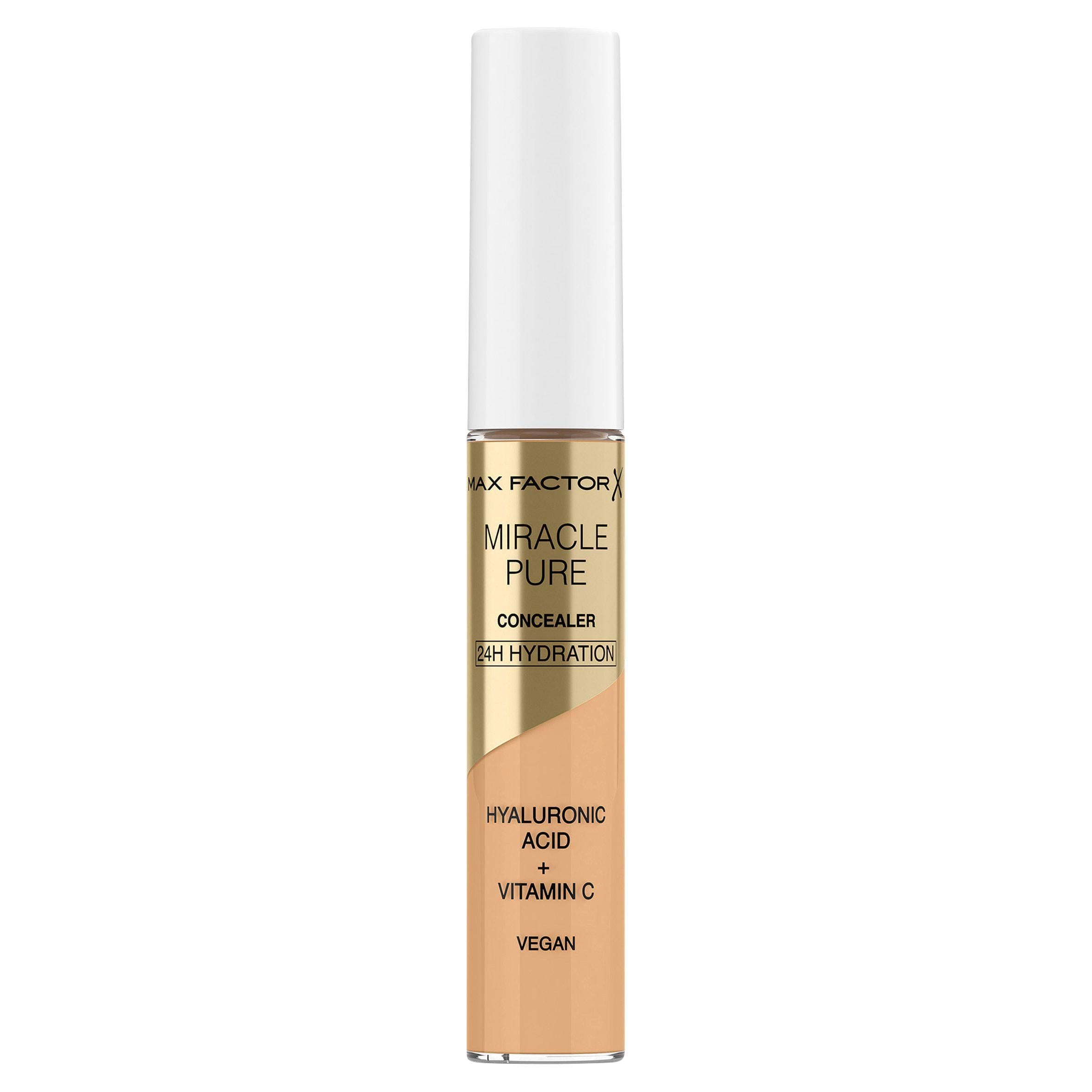 Max Factor Miracle Pure Shade 02 with Vitamin C & Hyaluronic Acid Concealer GOODS Sainsburys   