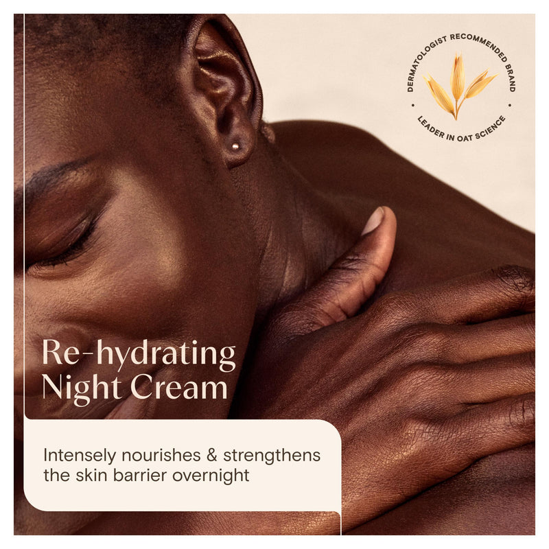 Aveeno Calm & Restore Night Face Cream 50ml, imported from the UK