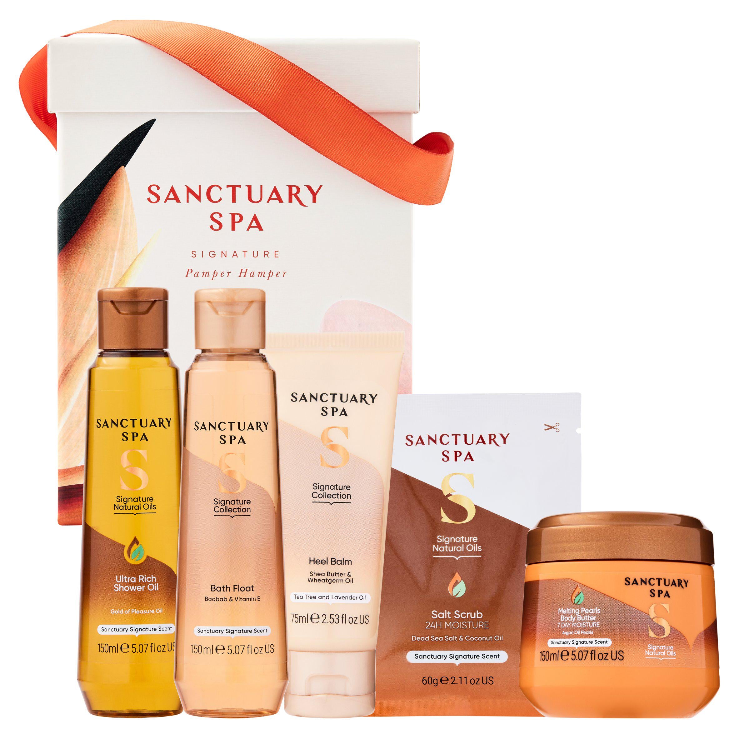 Sanctuary Spa Signature Pamper Hamper gift set, UK version