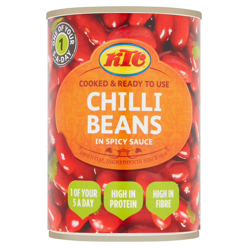 KTC Chilli Beans in Spicy Sauce 400g, imported from the UK