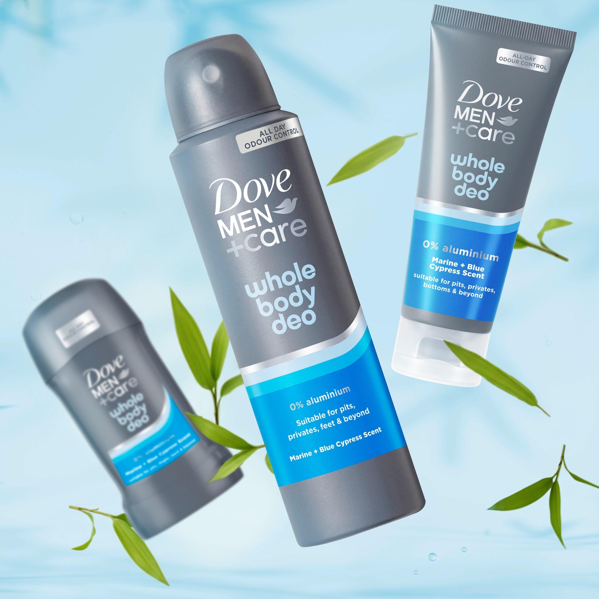 Dove Men+Care marine blue cypress deodorant cream 75ml - British product