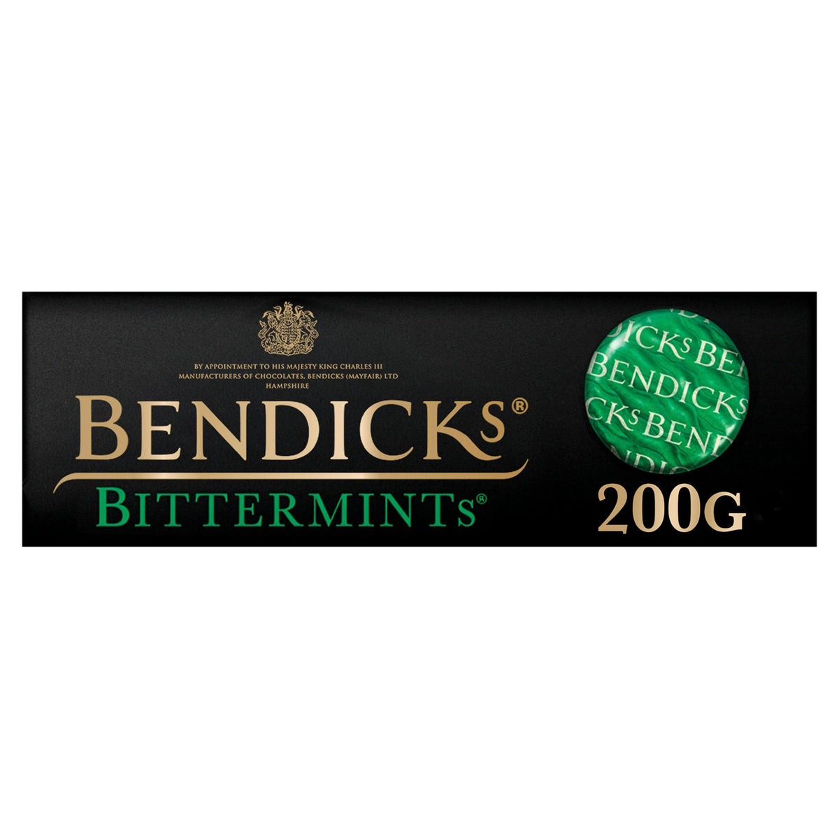 Bendicks Bittermints Mint Chocolate 200g - British product