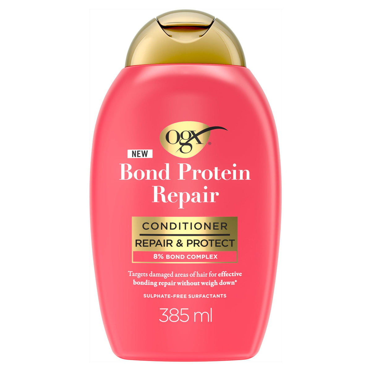 OGX Bond Protein Repair Conditioner 385ml, imported from the UK