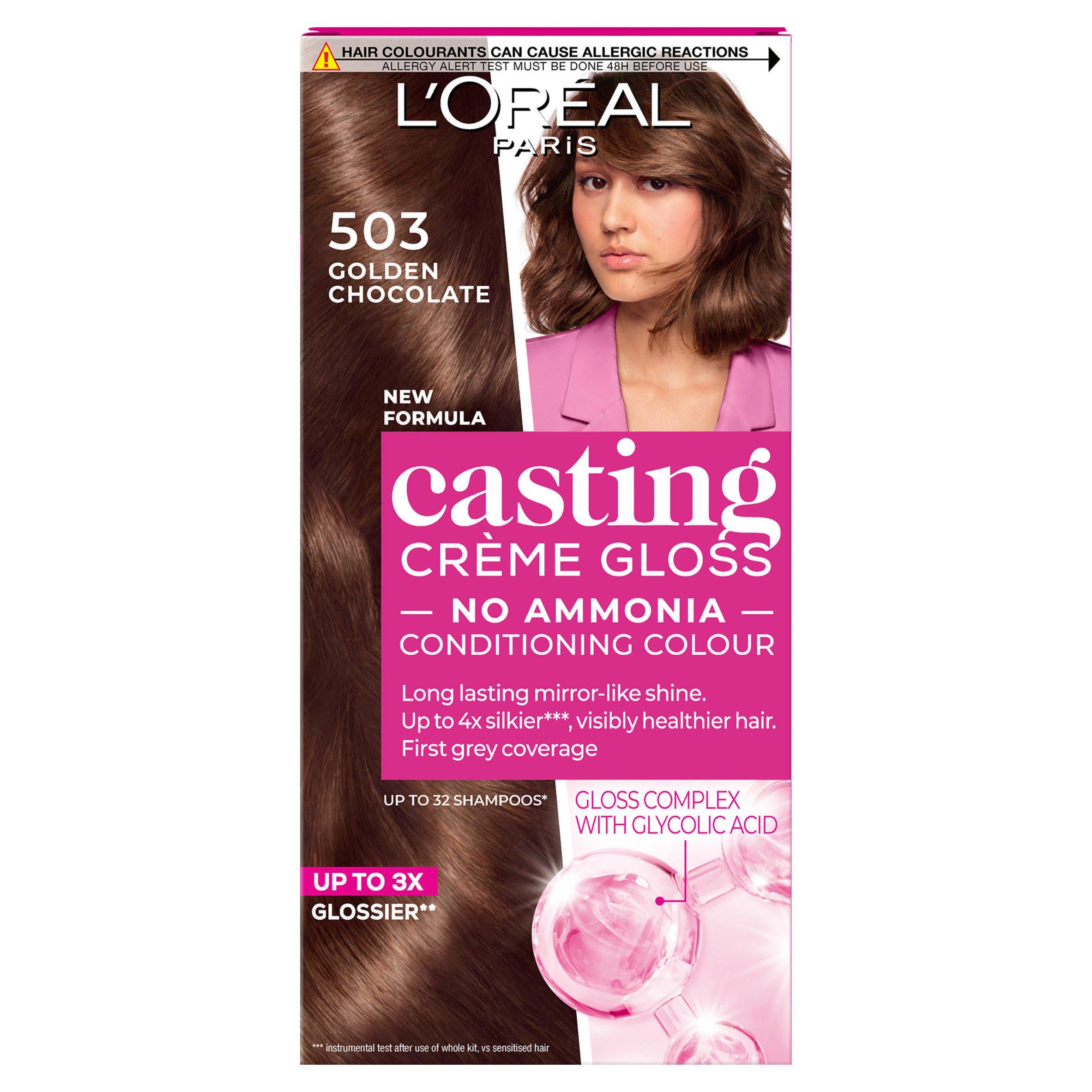 L'Oréal Paris Casting Creme Gloss 503 Golden Chocolate, UK version
