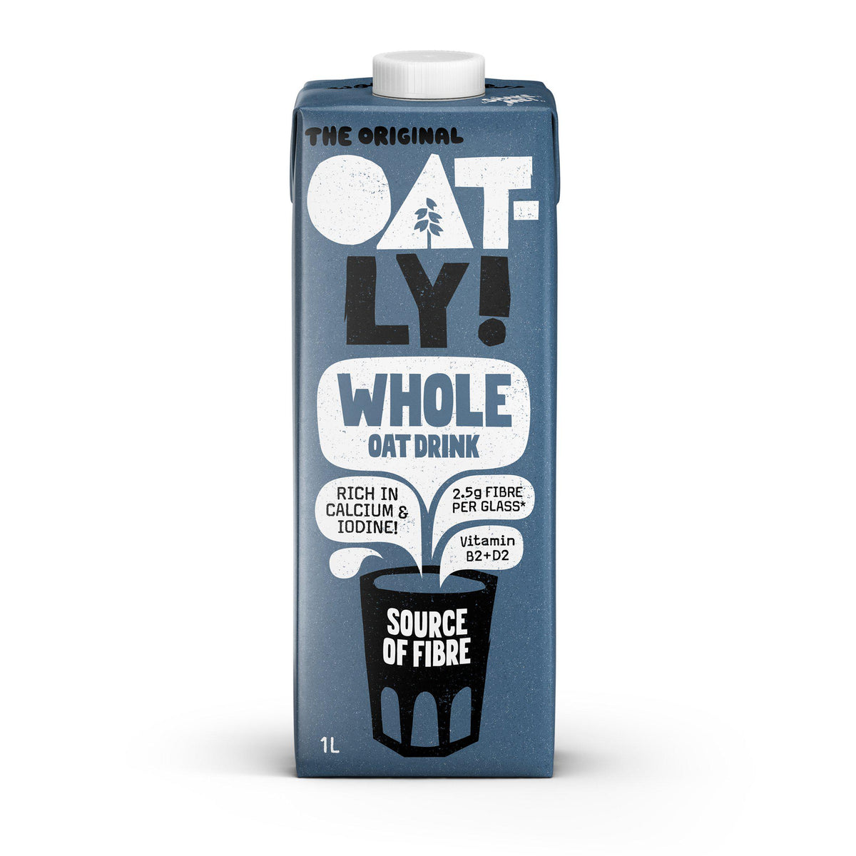 Whole Long Life Oat Drink with Added Vitamins and Minerals 1L