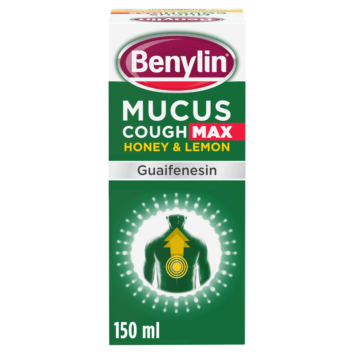 Benylin honey lemon cough syrup 150ml - British product