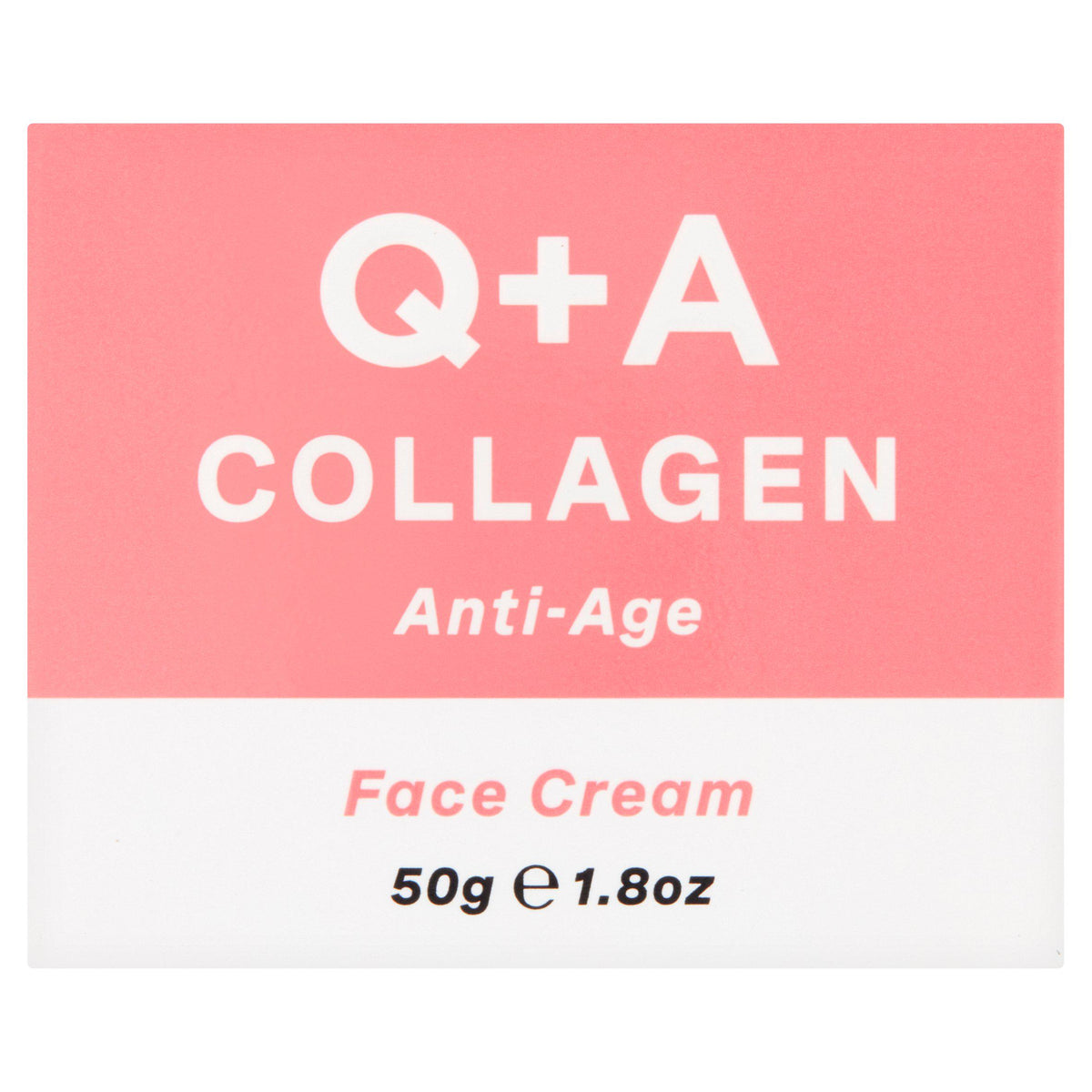 Q+A Collagen Anti-Age Face Cream 50g (British brand)