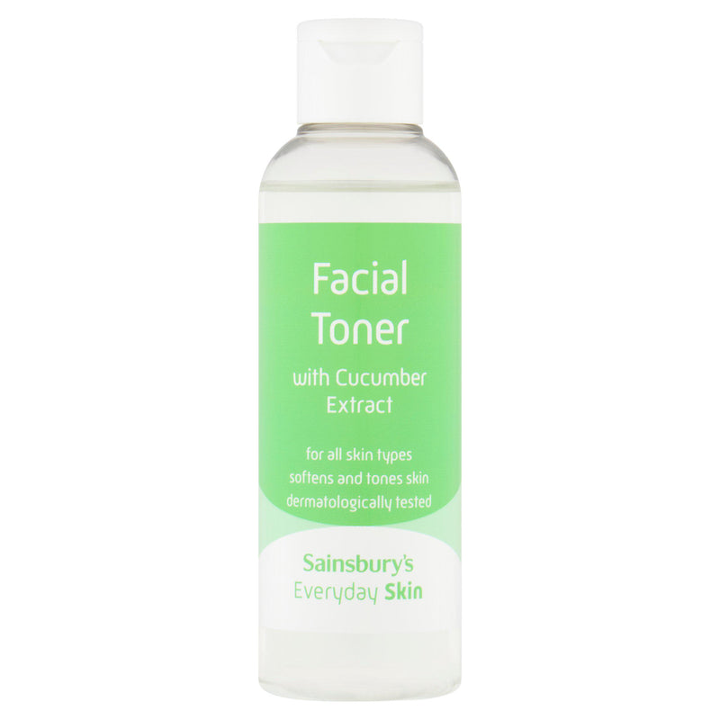 Sainsbury's facial toner with cucumber extract 150ml (British brand)