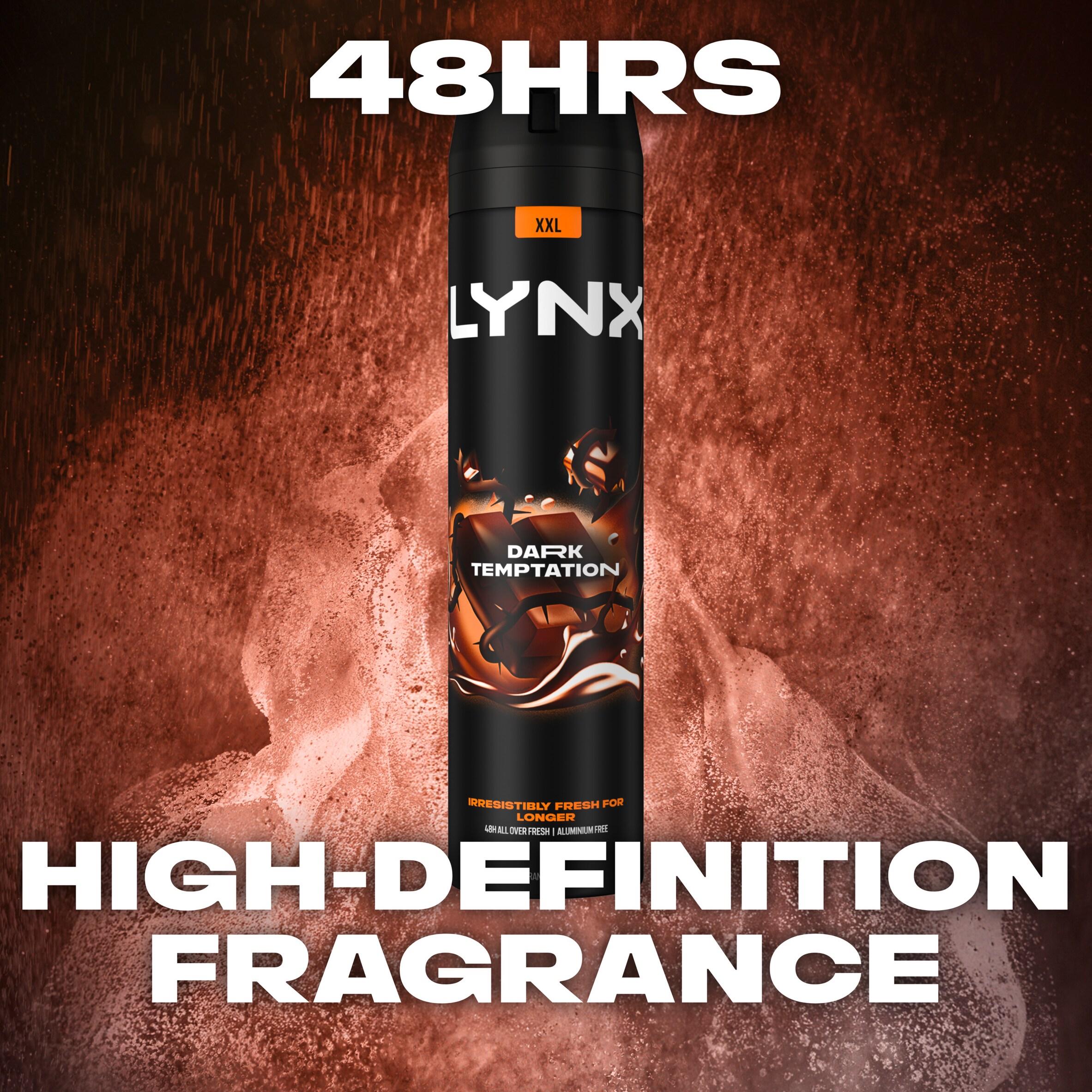 Lynx Dark Temptation body spray 250ml - British product