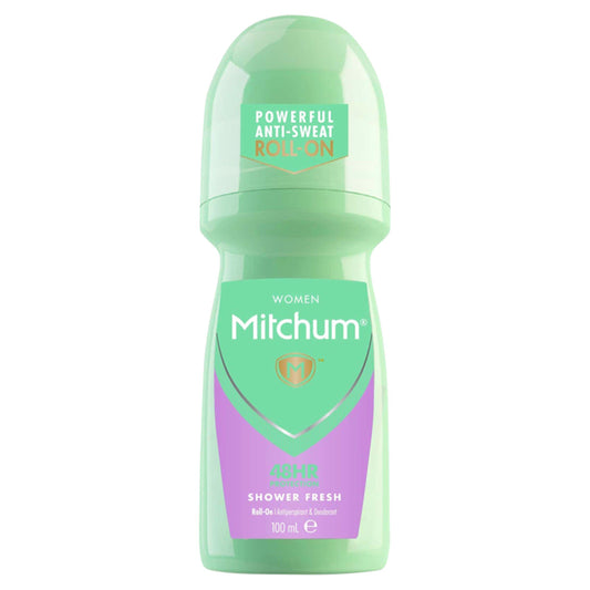 Mitchum Shower Fresh Roll-On Anti-Perspirant Deodorant 100ml GOODS Sainsburys   