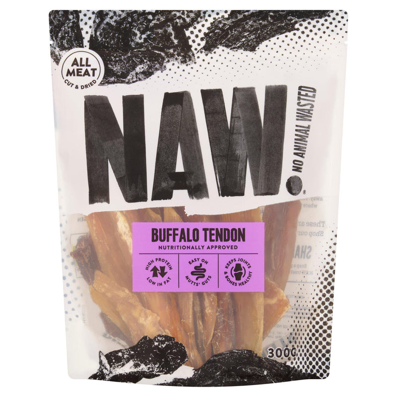 Naw buffalo tendon dog treat 300g, imported from the UK