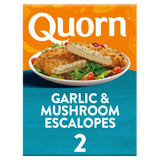 Quorn meat free garlic and mushroom escalope 240g - British product