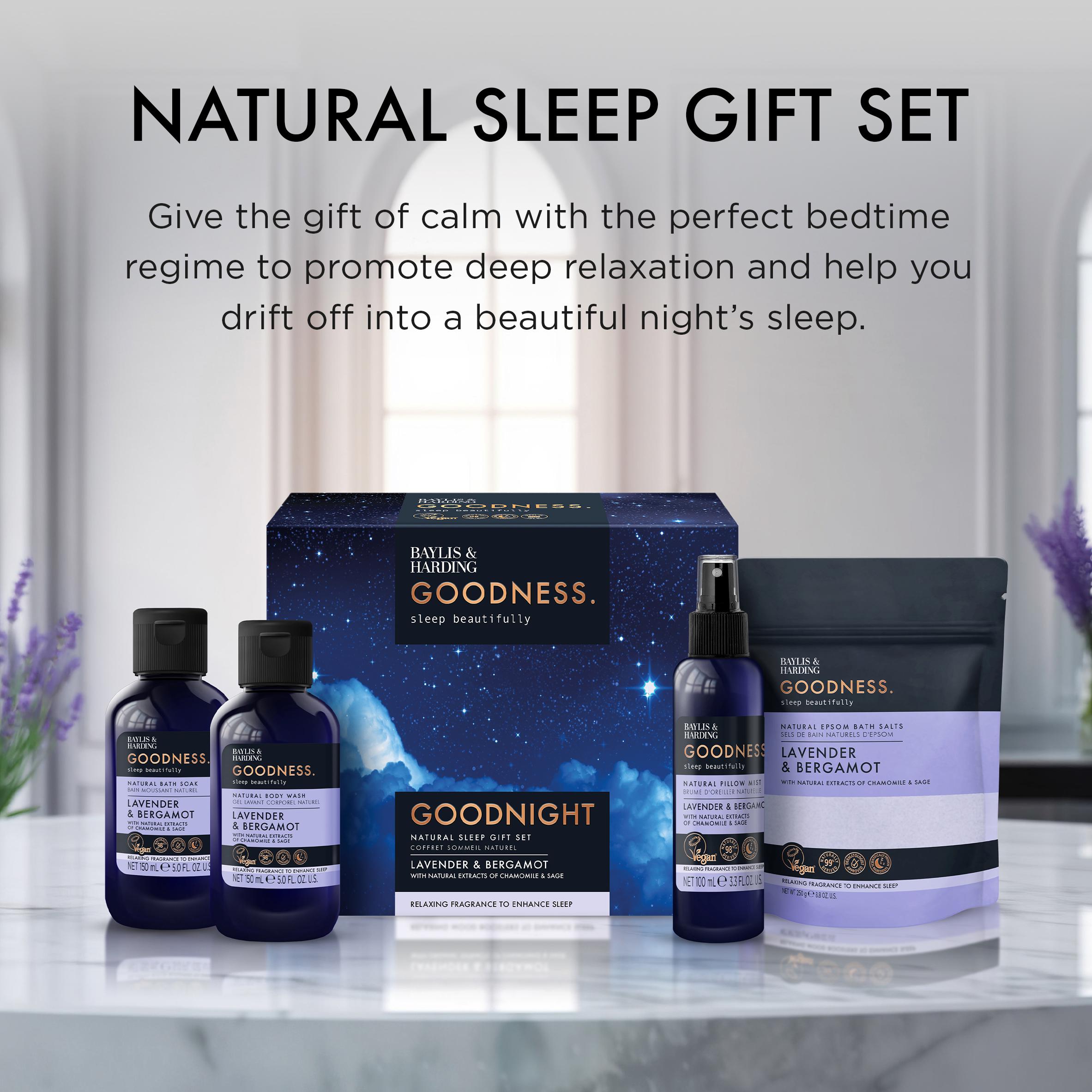 Baylis and Harding Natural Sleep Bath Gift Set - British product
