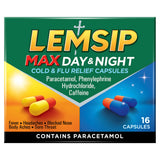 Lemsip Max Day & Night capsules 16 pack, UK version