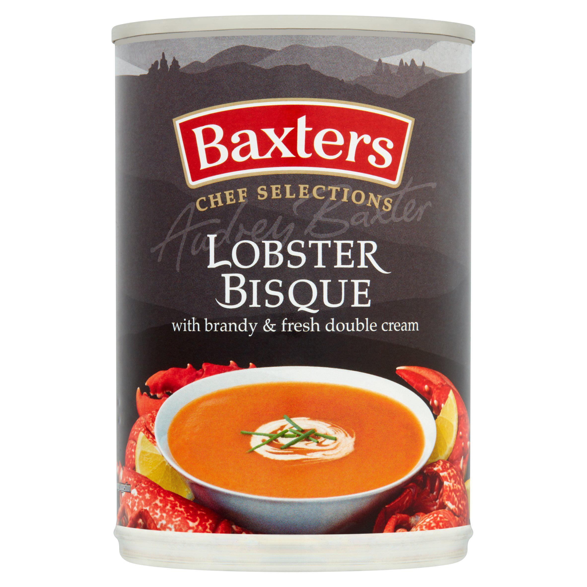 Baxters Chef Selections Lobster Bisque Soup 400g (British brand)