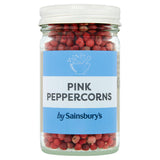 Sainsbury's pink peppercorns 24g, imported from the UK