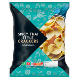 Sainsbury's spicy Thai crackers 80g - British product