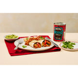 Heinz baked beans fiery chilli 390g, imported from the UK