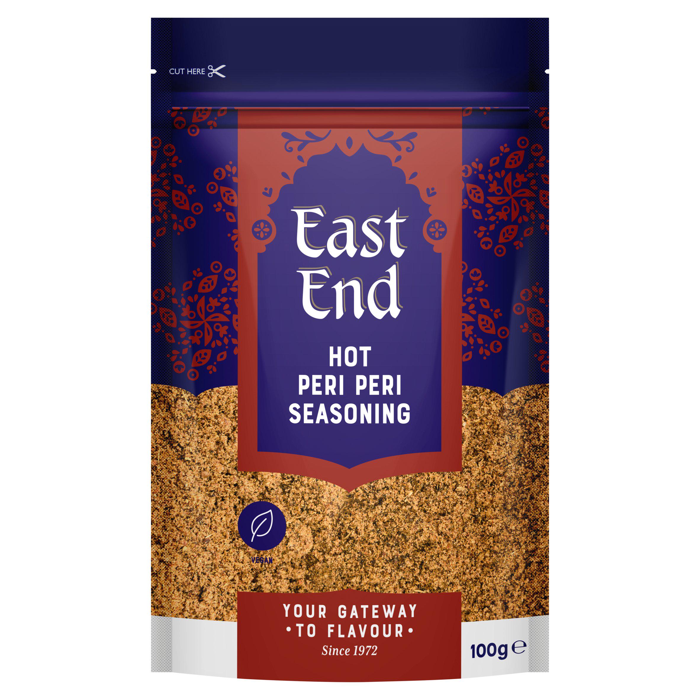 East End Hot Peri Peri Seasoning 100g - British product