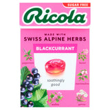 Ricola herbal sweets blackcurrant 45g, imported from the UK