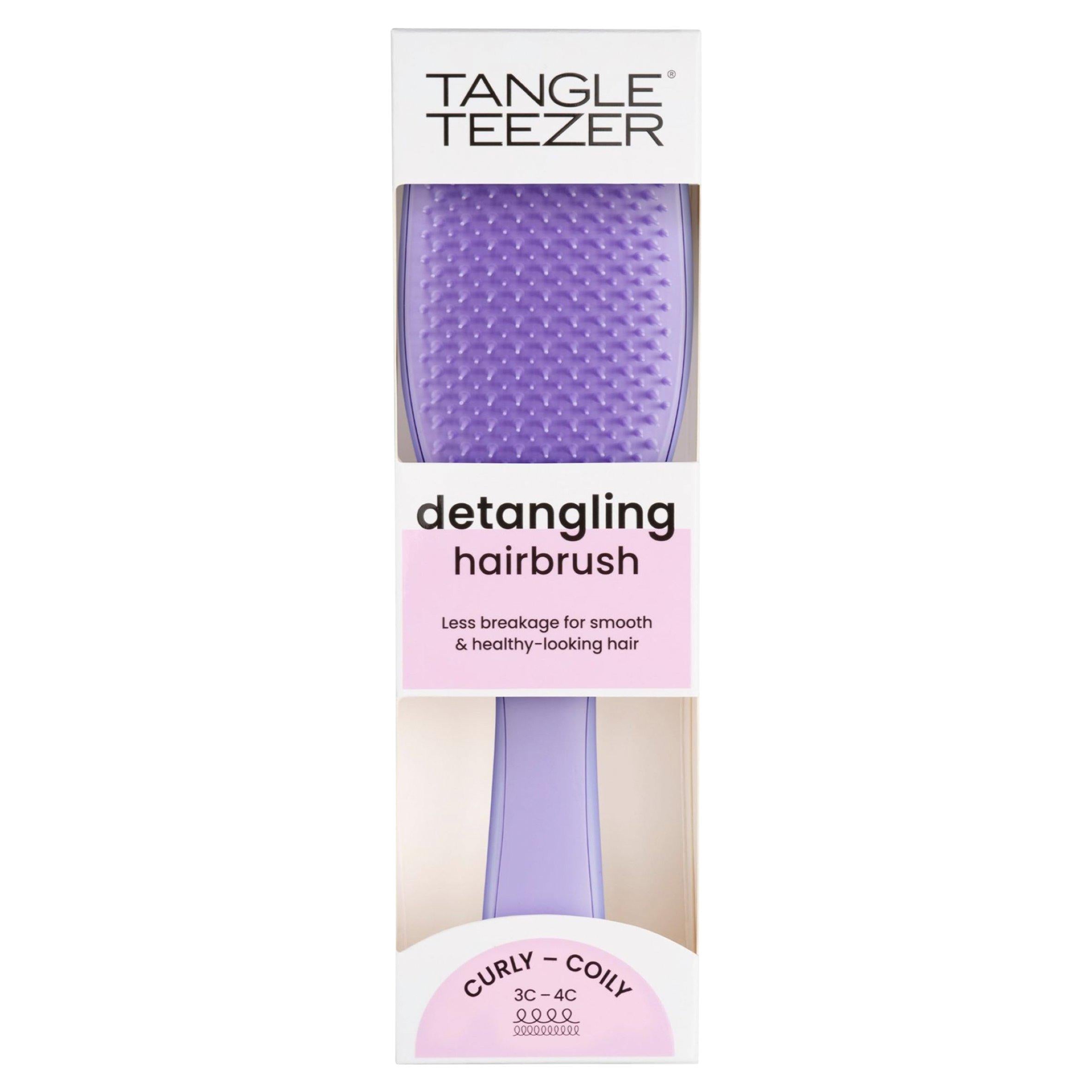 Tangle Teezer naturally curly detangling hairbrush, imported from the UK