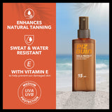 Piz Buin tan intensifying sun oil SPF 15 150ml, UK version