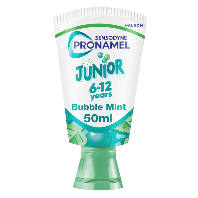 Sensodyne Pronamel Junior toothpaste bubble mint 50ml (British brand)