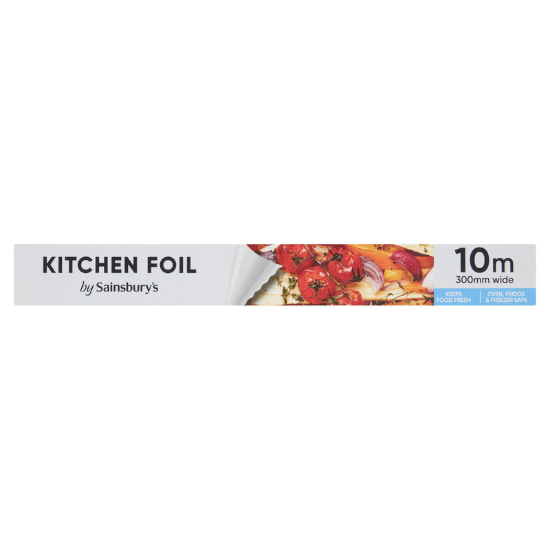 Sainsbury's kitchen foil 300mm x 10m (British brand)