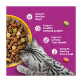 Whiskas senior dry cat food chicken 800g, imported from the UK