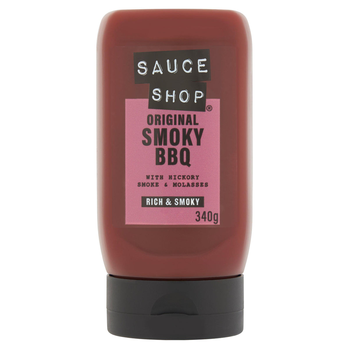 Sauce Shop BBQ Sauce Hickory Molasses 340g - British product