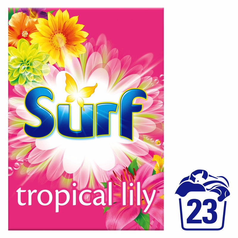 Surf Tropical Lily Laundry Powder 23 Vasker 1.15 kg