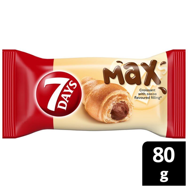 7 Days Croissant with Cocoa Filling 80g - British product