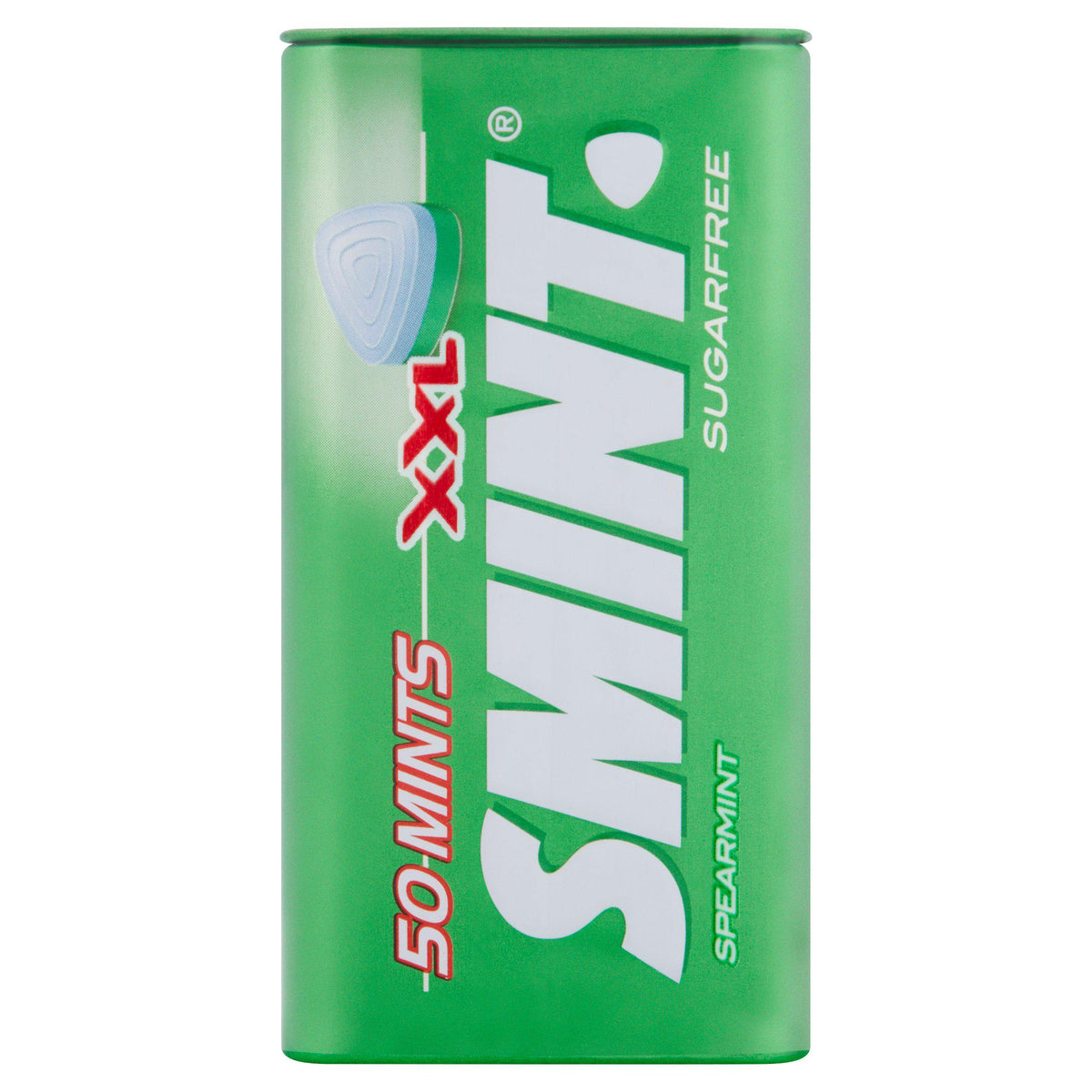 Smint XXL Spearmint sugarfree mints in tin 35g - British product