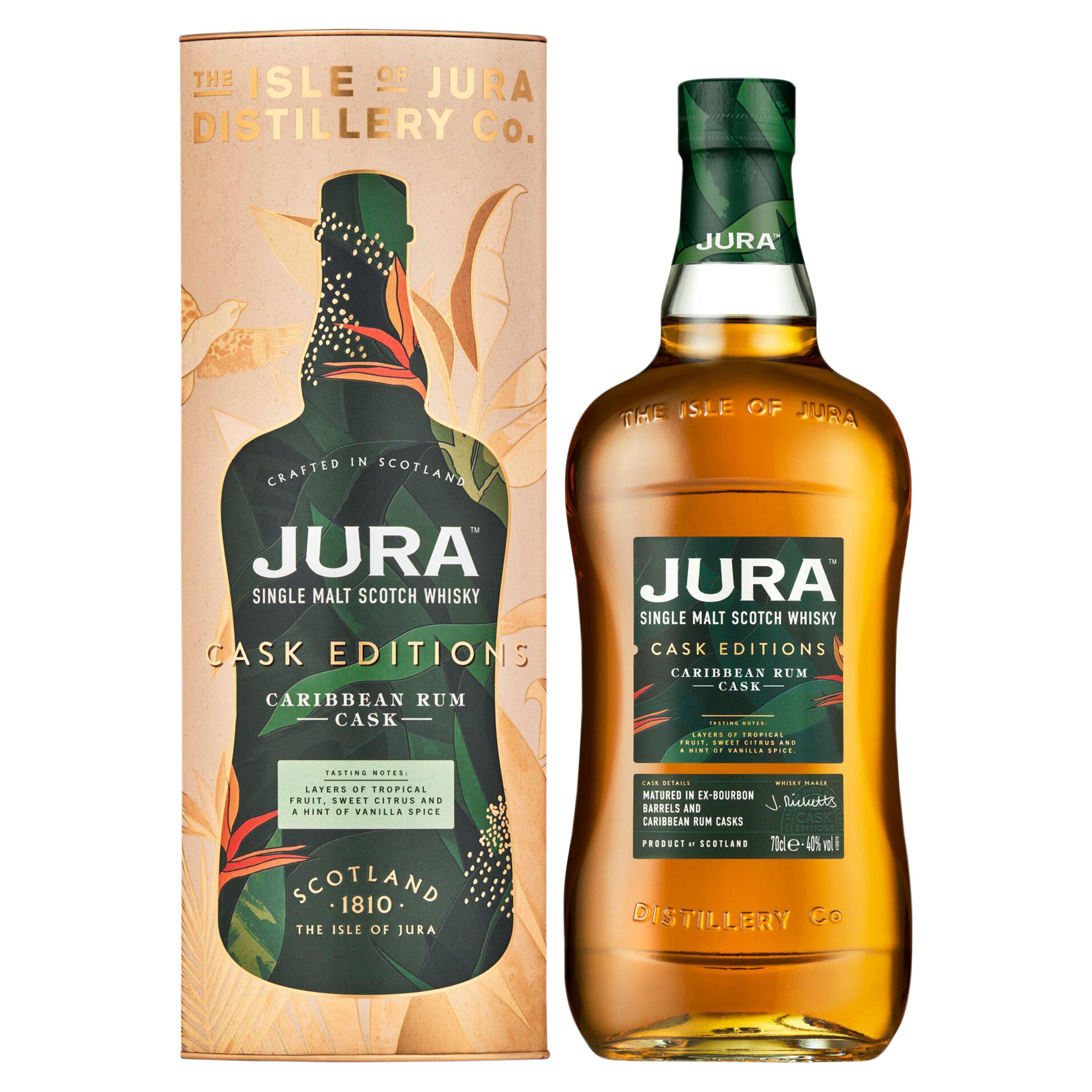 Jura Single Malt Rum Cask whisky 70cl, UK version