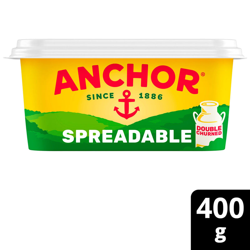 Anchor spreadable butter blend 400g (British brand)