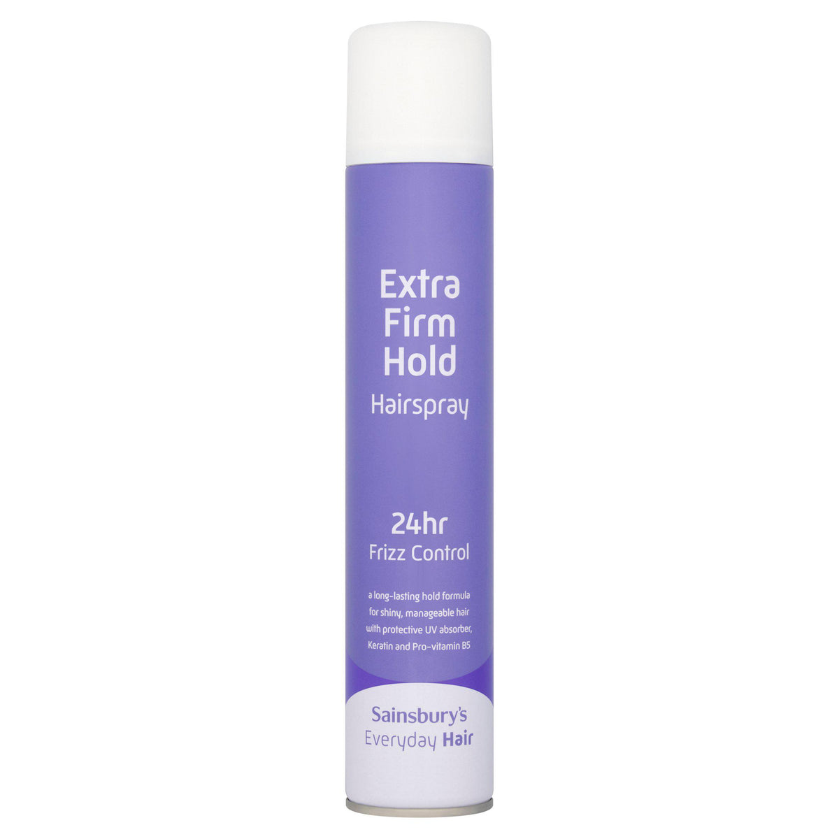 Sainsbury's Extra Firm Hairspray 400ml, imported from the UK