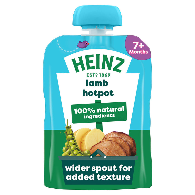 Heinz Lamb Hot Pot baby food pouch 130g (British brand)