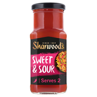 Sainsburys Sharwood's Sweet & Sour Stir Fry Sauce 195g- Buy online at McGrocer