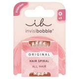 Invisibobble original crystal clear hair ties 3 pack - British product